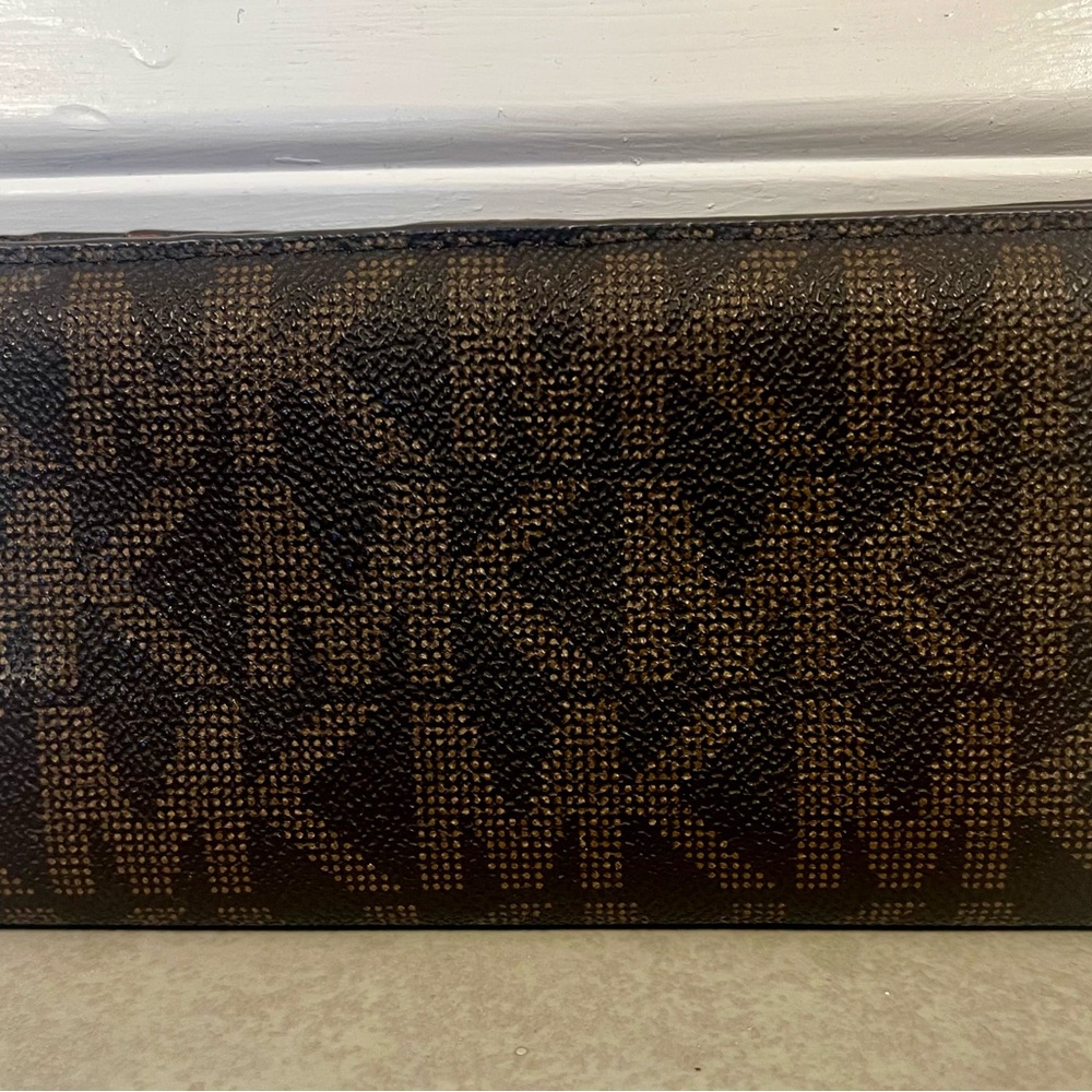 Michael Kors Brown Monogram Wallet